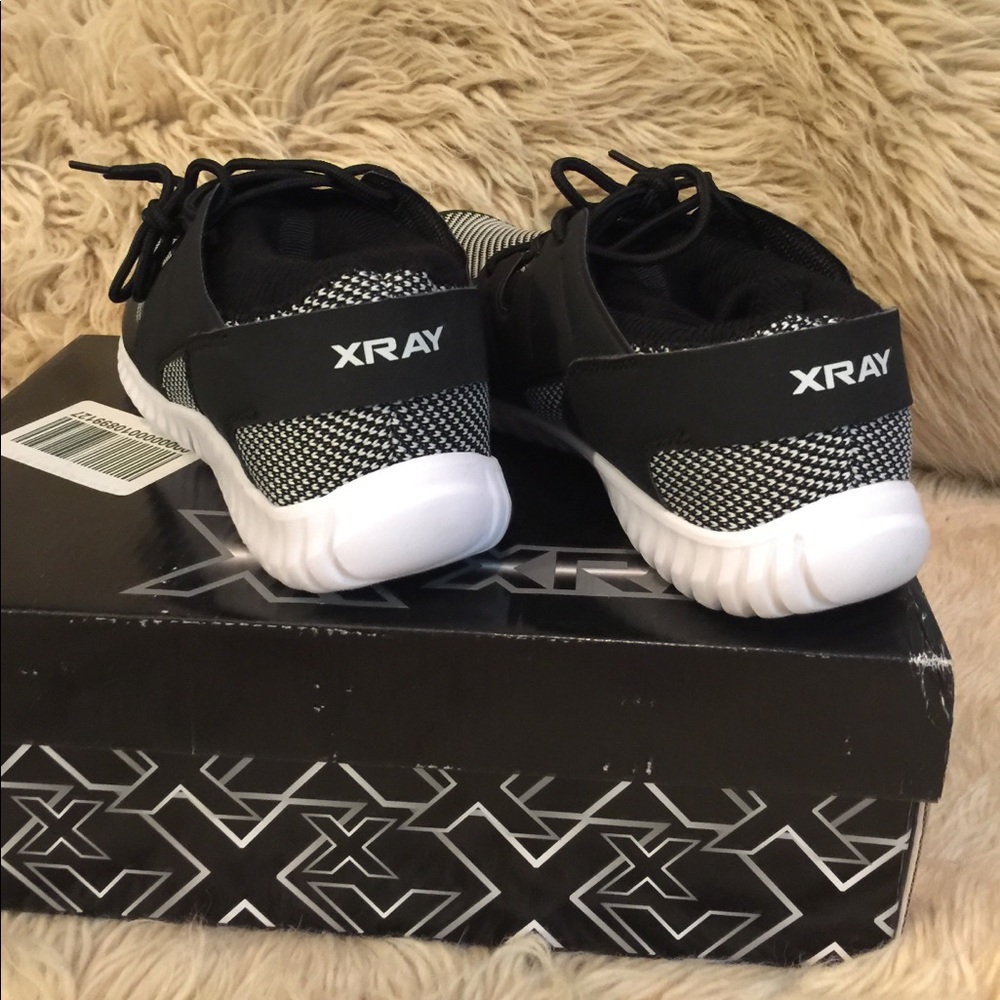 Black & white XRAY Zoom Men's Sneakers, size 8.5 - Picture 4 of 5